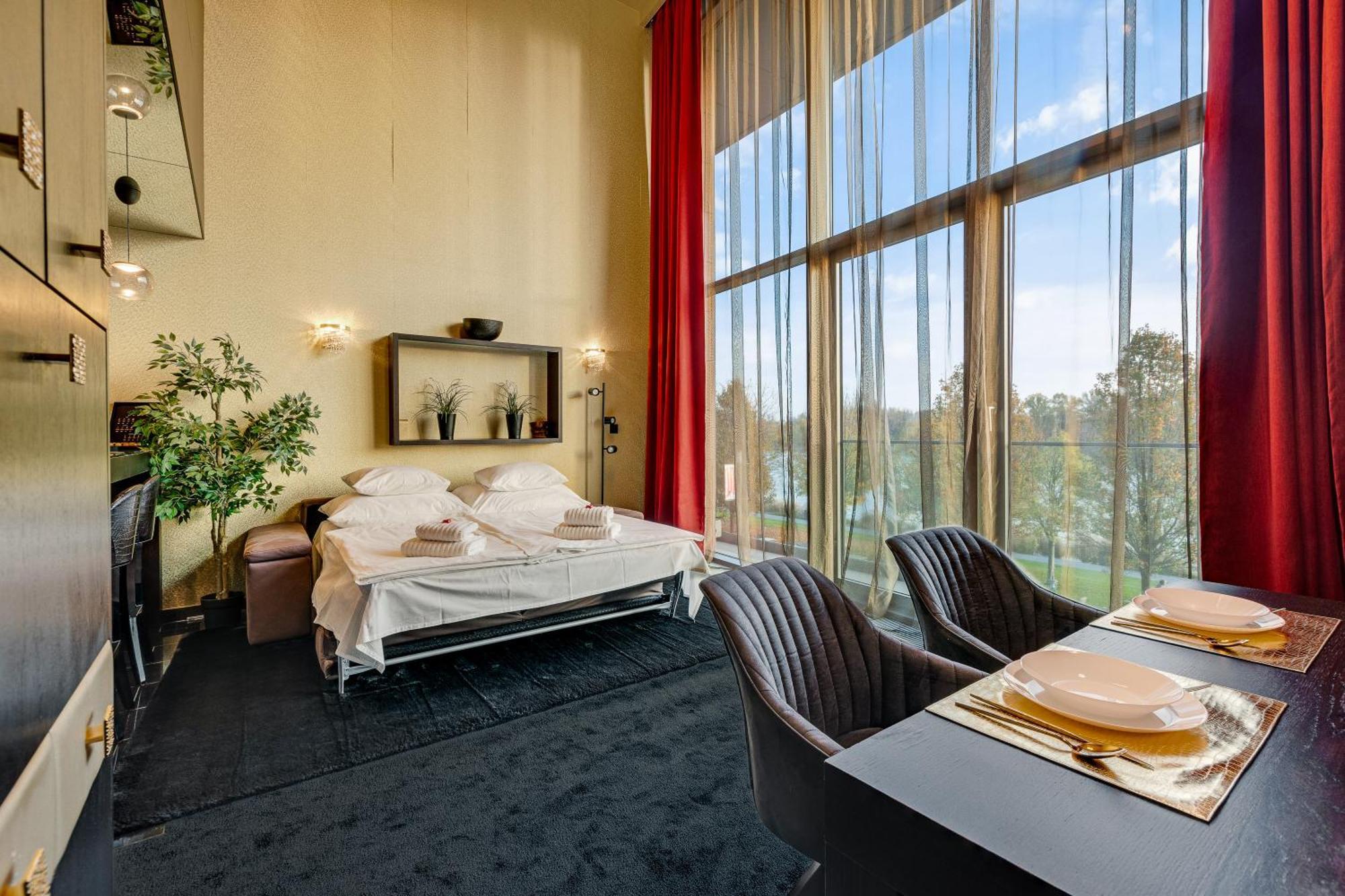 Eurovea Apartments Bratislava Rom bilde
